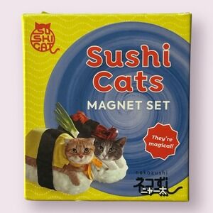 Sushi Cat Magnet / Mini Book set of‎ 15